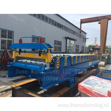 wall roof steel panel roll forming machine